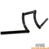 Harley Dyna Softail Sportster 1" Black Handlebar Drag Z Bar