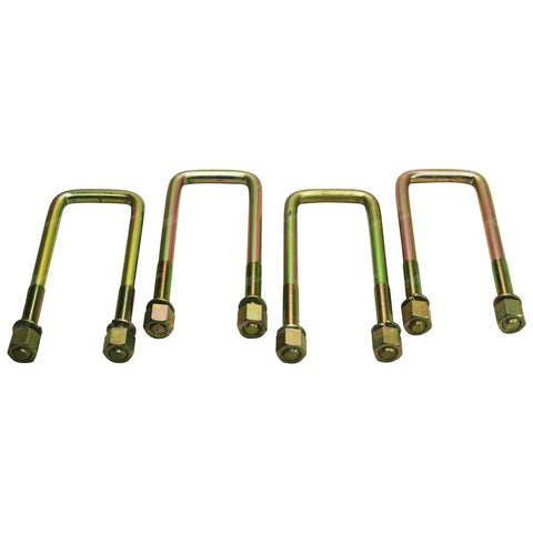 Toyota Hilux KUN26R Pack of 4 Rear U-Bolts (2005–2014)