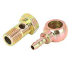 Motorcycle Car 2 x Banjo Bolt Washer 16mm Diameter Bronze Tone Metal