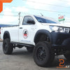 Toyota Hilux Revo Cab 2 Doors Narrow Body 5" Fender Flares (2015-2020)