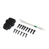 Mitsubishi Triton L200 E4 Fog Lamp Spot Light + Black Cover Set (09-14)
