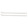 Closet Shelf 12-Inch White Metal Support Brackets