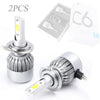Car H7 7600LM 36W LED Headlight Bulbs (6000K)