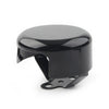 Harley Softail FLHX FLT FLHT Dyna Bad Boy Black Smooth Horn Cover (2000-2023)