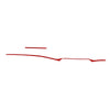 Kia Stinger 2018-2023 Red RHD Dashboard Panel Cover Trim Strips