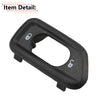 Jeep Wrangler Front Door Lock Switch Bezels (2011-2018)
