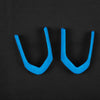 BMW F20 F22 F30 F32 F10 F06 2 x Blue Leather Steering Wheel Covers (2011-2020)