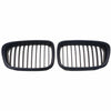 BMW E39 525i 528i 530i 540i M5 Matte Black Front Hood Kidney Grille (1997-2003)
