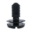 BMW 3 Series Black Plastic Clips Rivet 10 Pieces