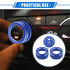 Toyota RAV4 4 x Car AC Climate Control Knob Ring (2019–2023)