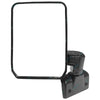 Toyota Landcruiser 1984-Onward LHS Left Passenger LH Black Door Mirror