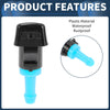 Subaru Impreza Front Windshield Washer Nozzles (2008-2011)