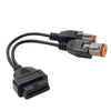 Harley Motorcycle 6 Pin 4 Pin to OBD2 Adapter Cable