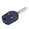 Ford Focus, Escape Keyless Entry Remote Key with Uncut Blade (2000-2023)