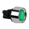 Green Car Engine Start Stop Push Button Ignition Switch 12V/24V Universal