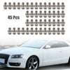 Motorcycle Car 45pcs M8 x 1 Nickel Plated Grease Nipple Fitting