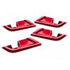 Toyota Camry 4 Pcs Red Door Handle Bowl Covers (2018-2023)
