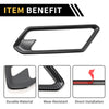 Chevy Colorado (23-24) Carbon Fiber Pattern Interior Door Handle Bezel Cover