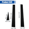 Toyota Sienna Pillar Posts Cover Stickers Glossy Black (2004–2010)
