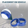 Ford Mach-E (2021-2024)  Pcs Blue Gear Shift Knob Cover Ring
