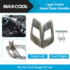 Ford Ranger PX Front Inner Door Handles Dark Chrome (2011-2023)