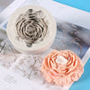 Peony Aromatherapy Soap Wax Candle DIY Craft Silicone Mould