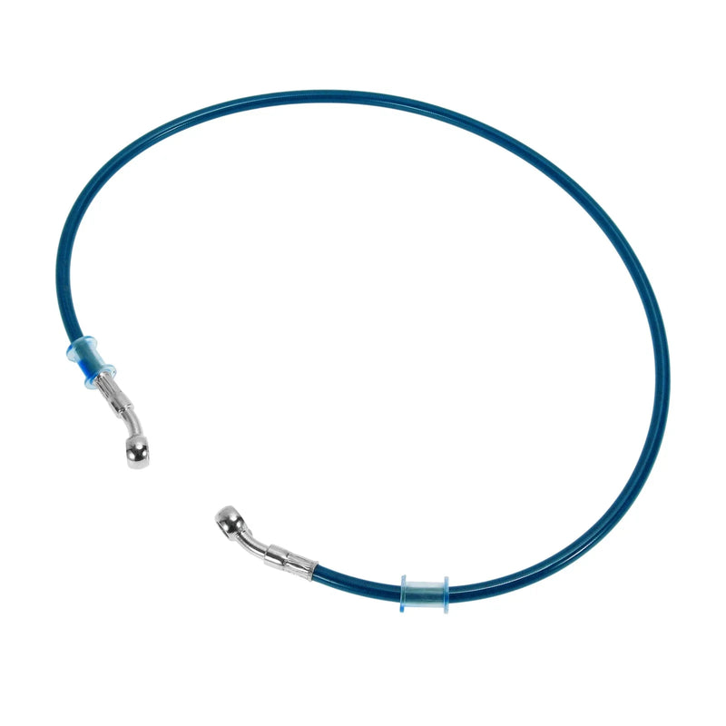 Make Model 90cm Motorcycle Brake Clutch Oil Hose Line Blue