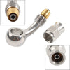 Motorcycle 10.2mm 3/8" Eye Banjo Hose Ends AN-3 45�� Brake
