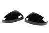 Audi TT TTS Gloss Black Side Wing Mirror Caps w Lane Assist (2014–2023)