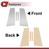 Mercedes-Benz CLS (2020-2023) Chrome Silver 4 Pcs Door Pillar Window Trim