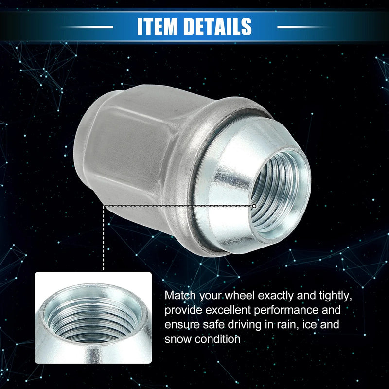 Jeep Wrangler Liberty & Dodge Challenger Wheel Lug Nuts 10 pcs