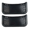 2 x Car Storage Pocket Net Seat Back Holder Organizer Bag Camper Caravan
