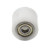 Street Bike - White 8MM Drive Chain Pulley Tensioner Wheel