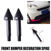 SMART Fortwo ED W 451 Black Front Bumper Spike Guard Protector Cover (2008-2014)