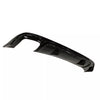 VW Jetta MK6 R Gloss Black Rear Bumper Diffuser (2014-2018)