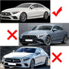 Benz CLS-Class C257 Front Bumper Lip Splitter Spoiler (2018 - Present)