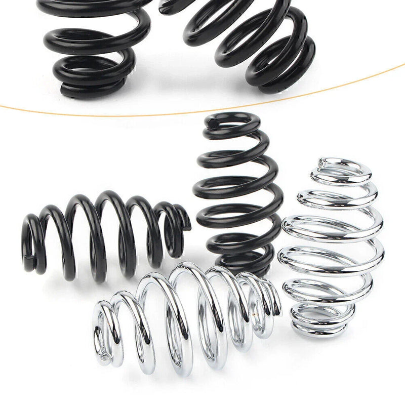 Harley Chopper Bobber Softail 3" Barrel Coiled Solo Seat Springs