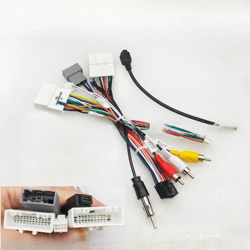 Nissan X-Trail Qashqai J10 / Juke / NP300 Raise Canbus Box Decoder Power Cable