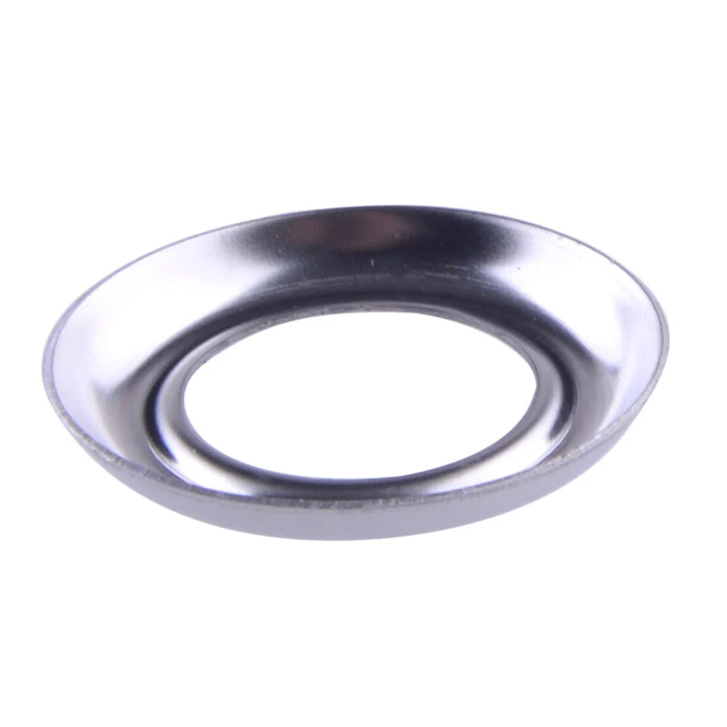 Truck Car Trailer 3/4" Round Chrome Bezels  LED Side Marker Light Covers