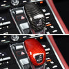 Porsche Panamera (2017-2023) Black Carbon Fiber Gear Shift Knob Cover