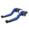Honda CBR1000RR, CB1000R Blue Extendable Brake Clutch Levers (2004-2016)