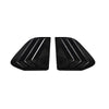 Toyota Corolla Cross 2 x Glossy Black Louver Shutter Cover Trim (2022–2022)