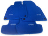 Porsche 987 Boxster Premium Blue Carpet Floor Mats (2005-2012)