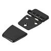 Various Applications 316 S/S Black PVD Anti-Slam Hinges with Cover