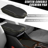 Toyota RAV4 Center Console Armrest Cover Black Yellow Stitches (2019–2023)