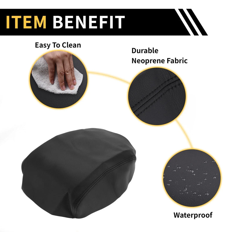 Honda Ridgeline 2006-2014 Microfiber Leather Black Center Console Cover