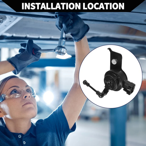 Chevrolet Rear Right Black Suspension Ride Height Level Sensor
