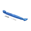 Motorcycle Universal Side Stand Blue Aluminum Adjustable Kickstand Foot