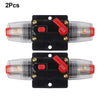 Car & Marine Applications 2 x Circuit Breaker 30A Resettable Fuse