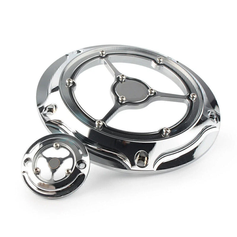 Harley Touring Chrome 2016-2023 Clarity Derby & Timer Timing Covers